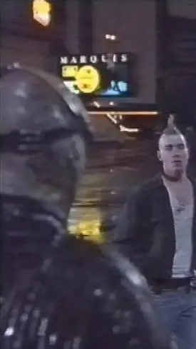 ai character: Friday 13th city🔪🩸 background