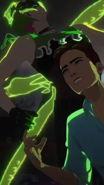 ai character: Dispatch bar fight background