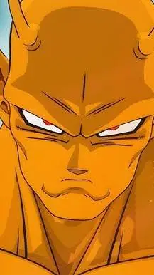 ai character: Mad orange Piccolo background