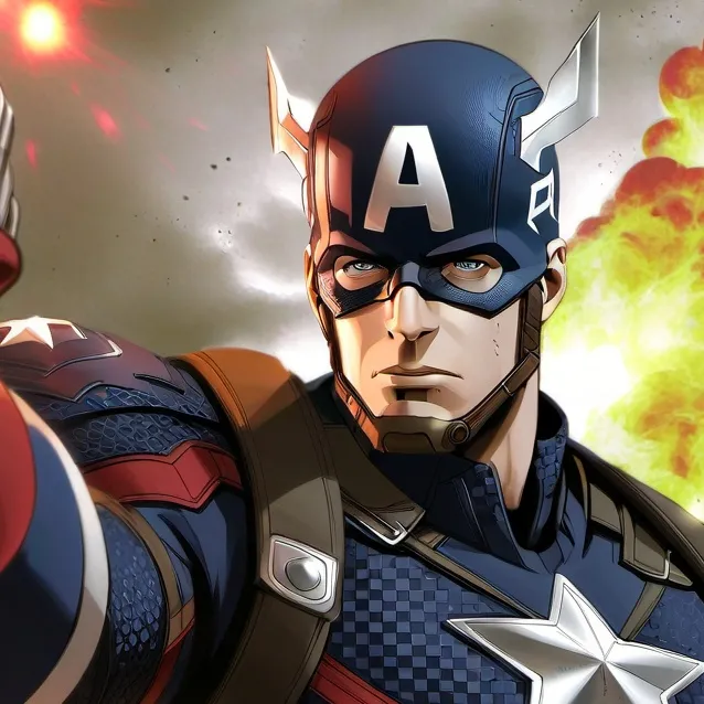 chat with ai character: Captain America