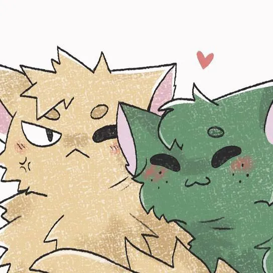 chat with ai character: BkDk cats🧡💚