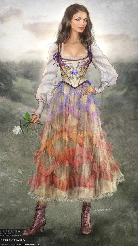 ai character: Lucy Gray Baird background