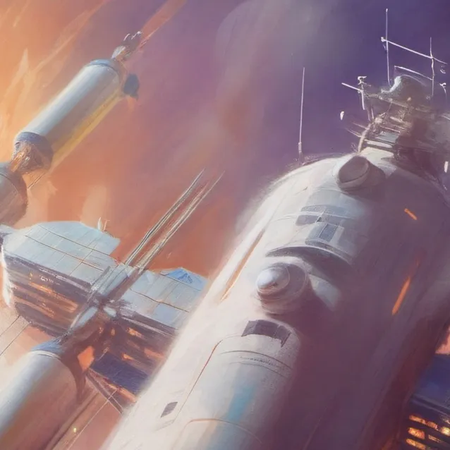 chat with ai character: Space station 