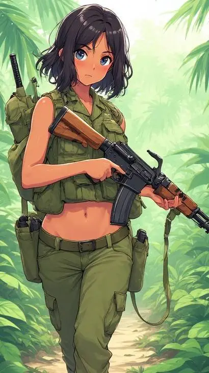 ai character: Sargent Capri background