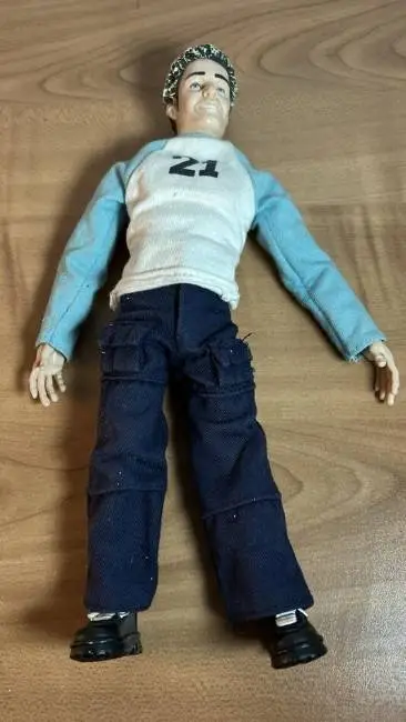 ai character: Justin doll background