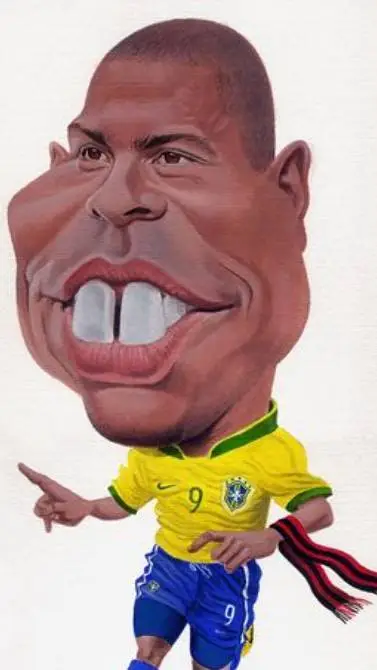 ai character: RONALDO NAZARIO background