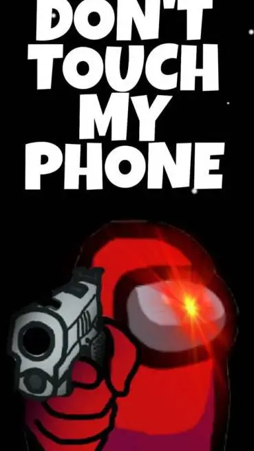 ai character: don't touch my pho background