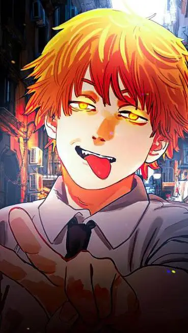 ai character: denji  background