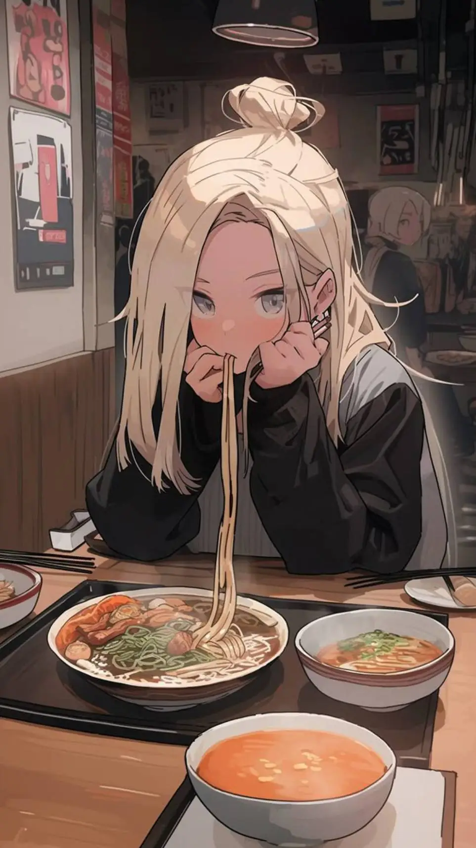ai character: Эмилия  background