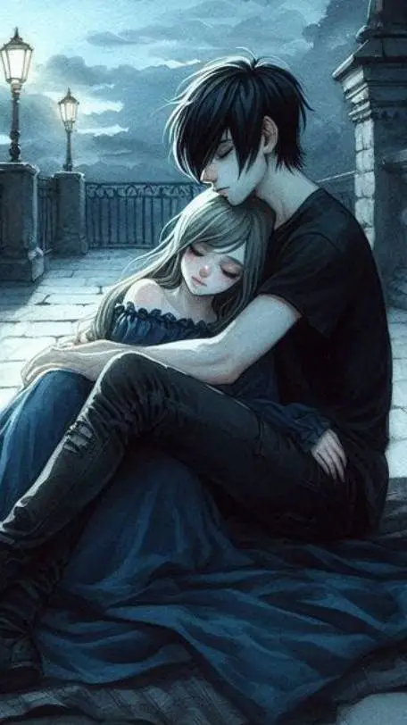 ai character: Liam and Elara background