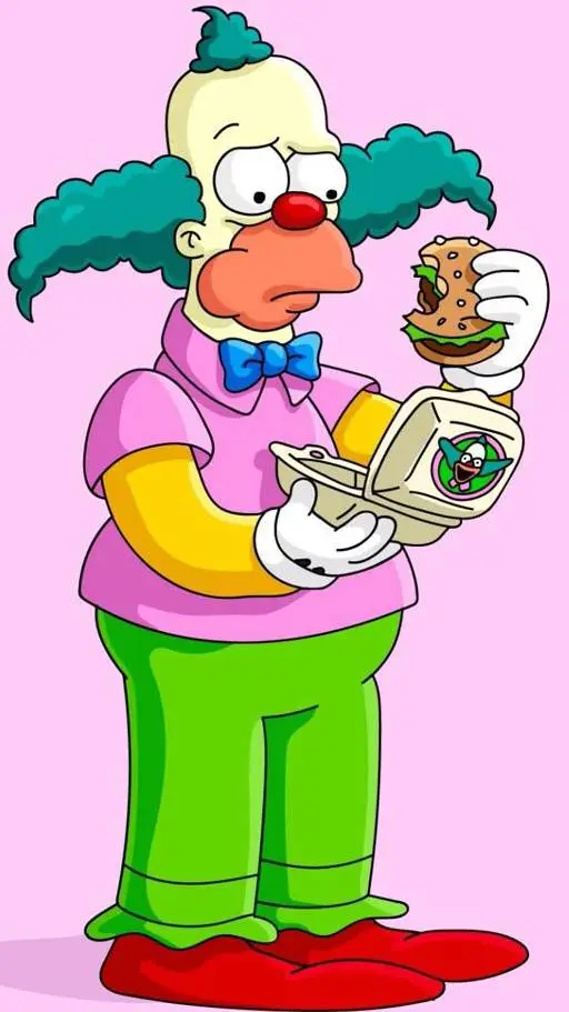 ai character: Krusty The Clown background