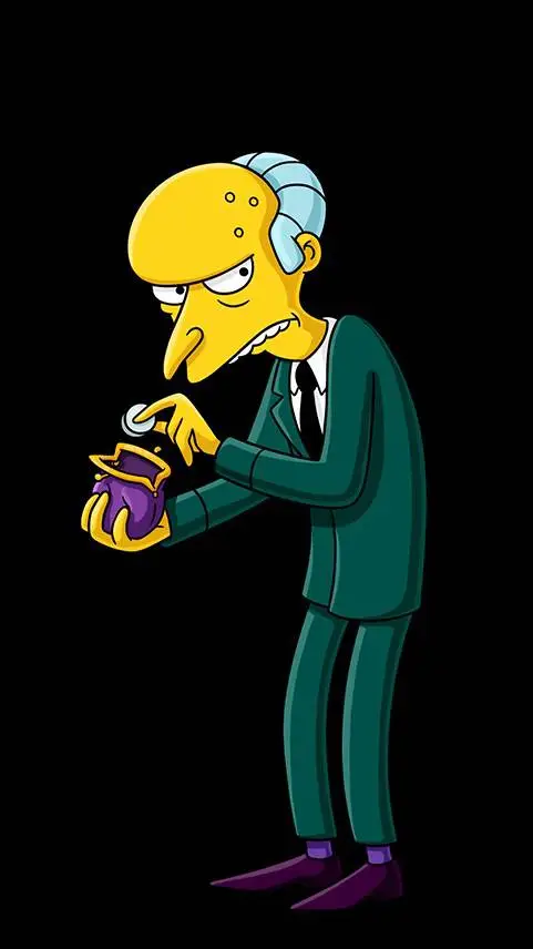 ai character: Mr. Burns & Smi.. background