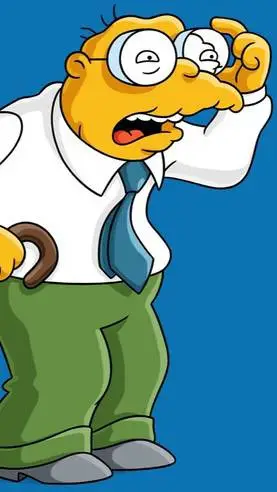 ai character: Hans Moleman background