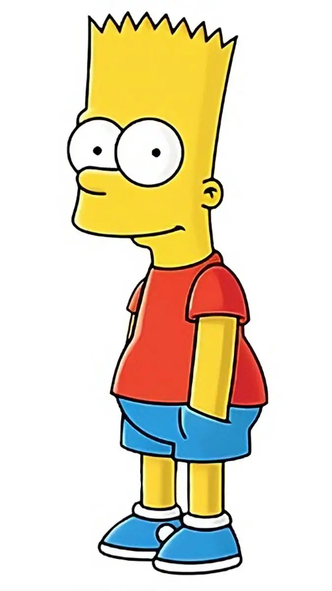ai character: Bart Simpson background