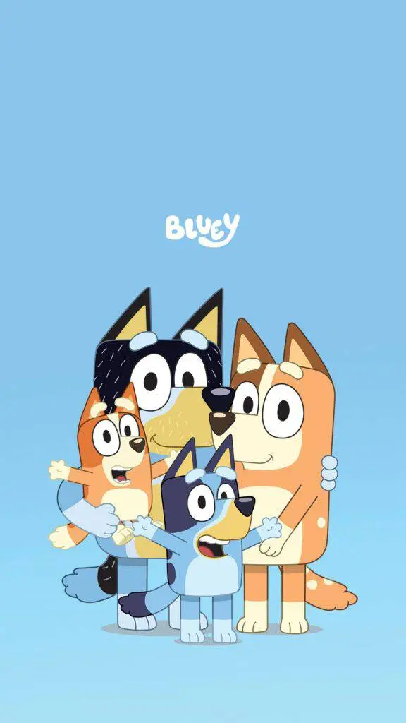 ai character: Brisbane (Bluey) background