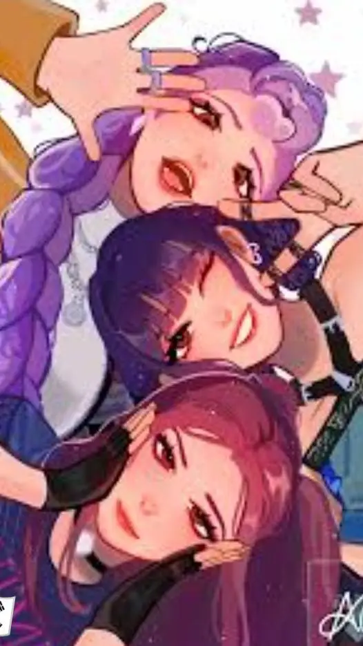 ai character: ೄྀHuntr/x!ೄྀ background