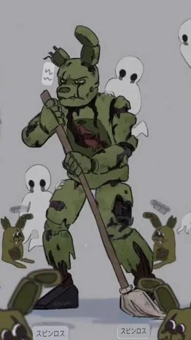 ai character: ★~💀Springtrap💀~★ background