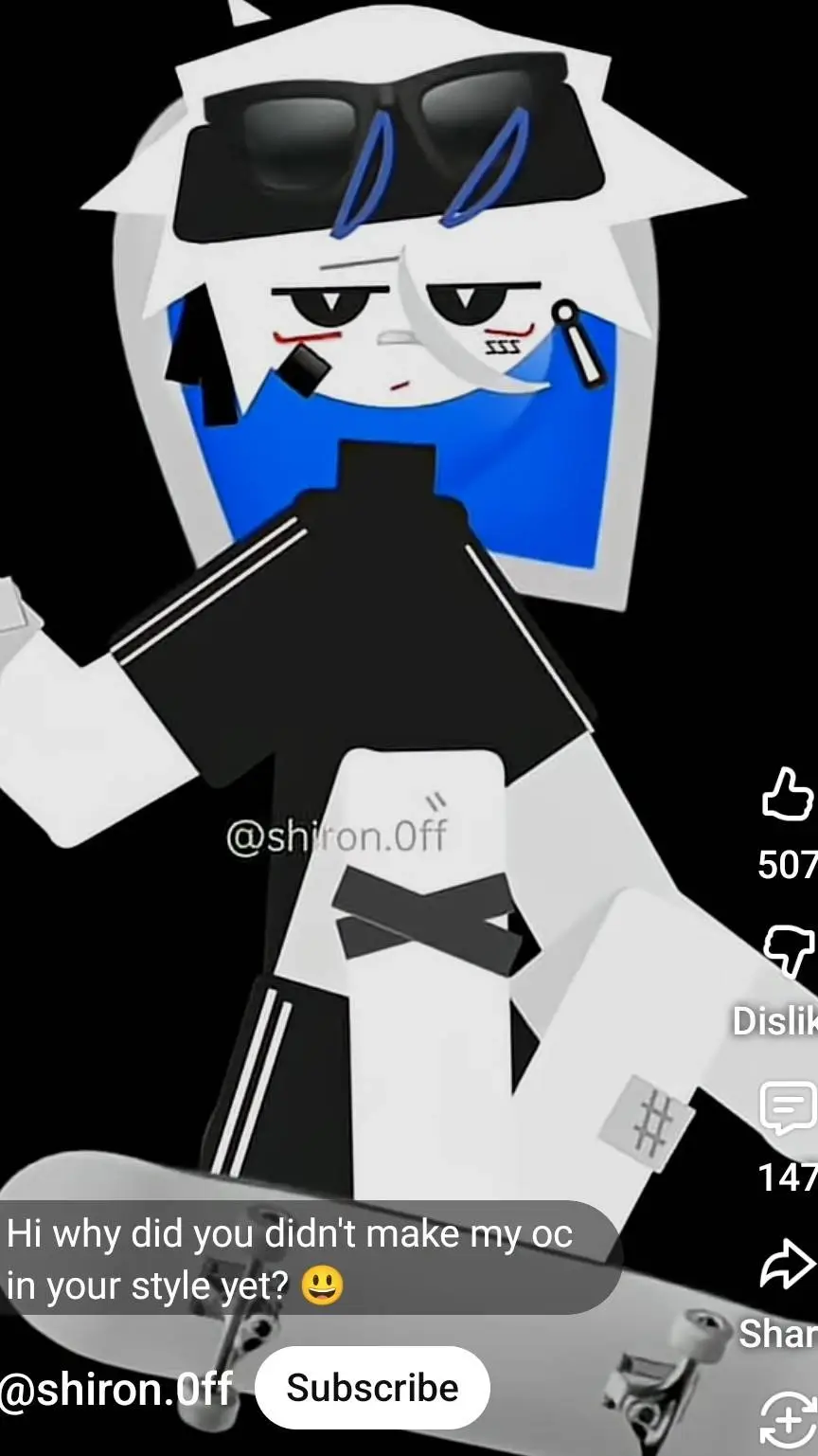 ai character: Shin Shiron background