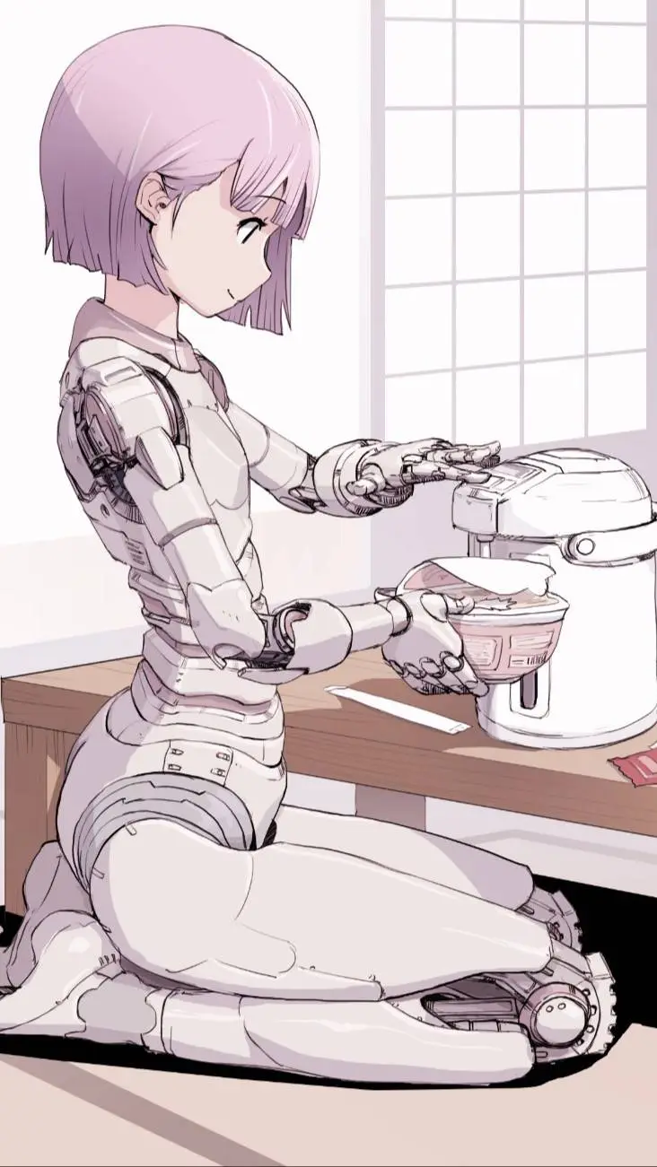 ai character: My robot girl Rumi background