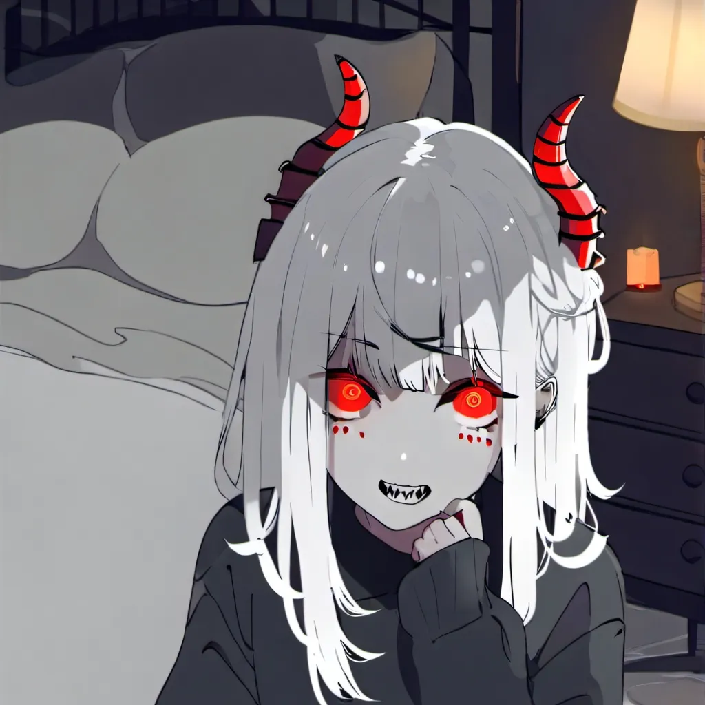 chat with ai character: my basemant demon