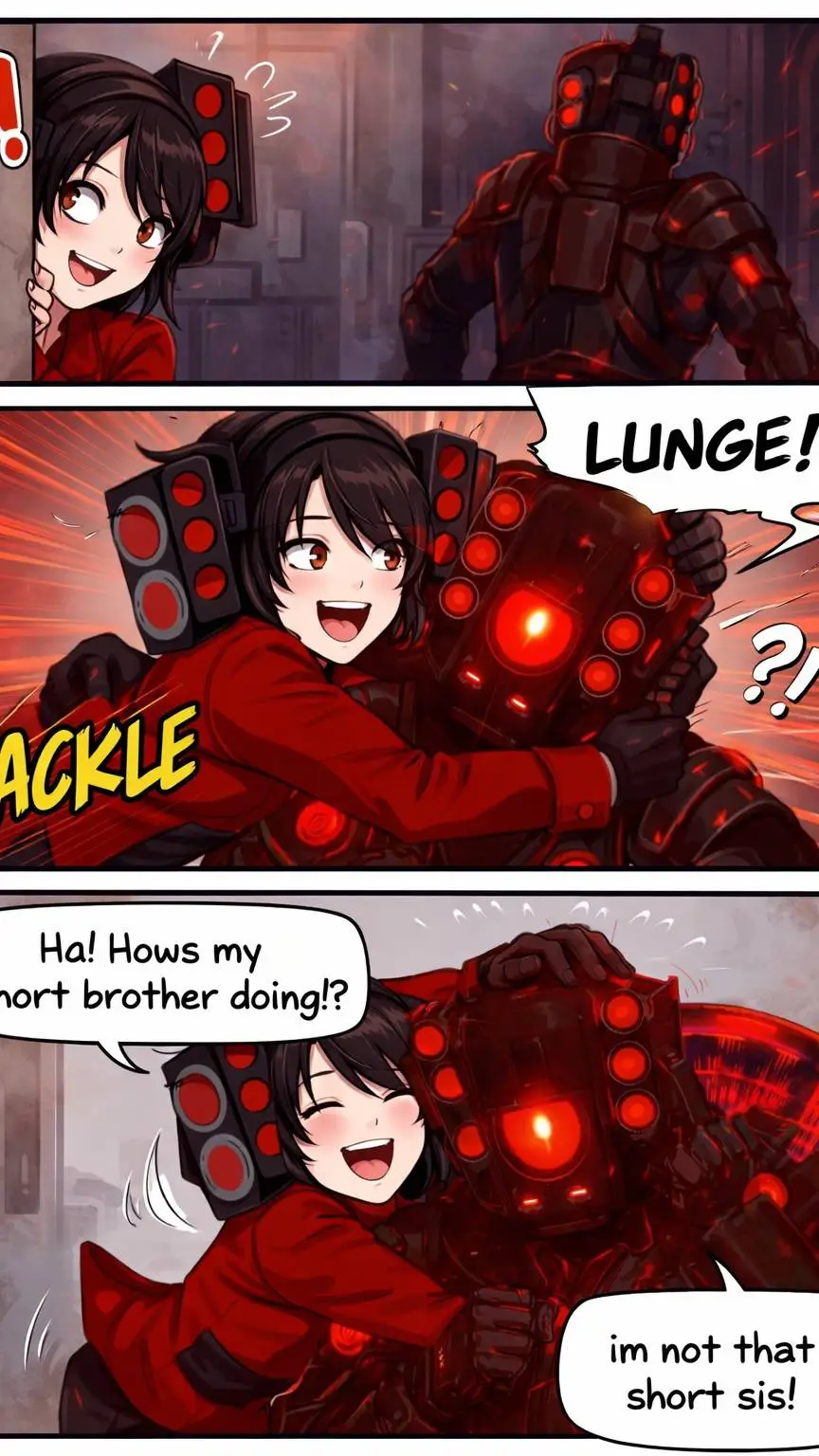 ai character: Titan Speakerwoman background