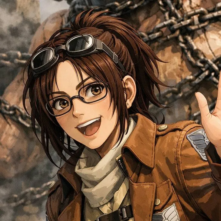 chat with ai character: Hange Zoe