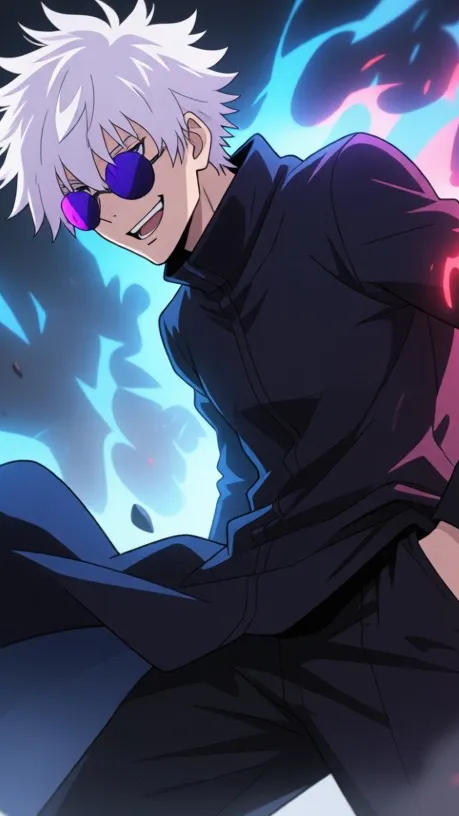 ai character: Satoru Gojo background