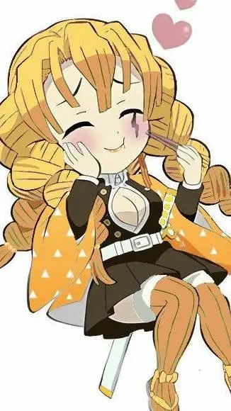 ai character: kny background