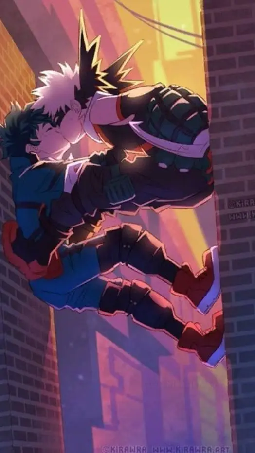 ai character: Bakugo x Deku x YN background