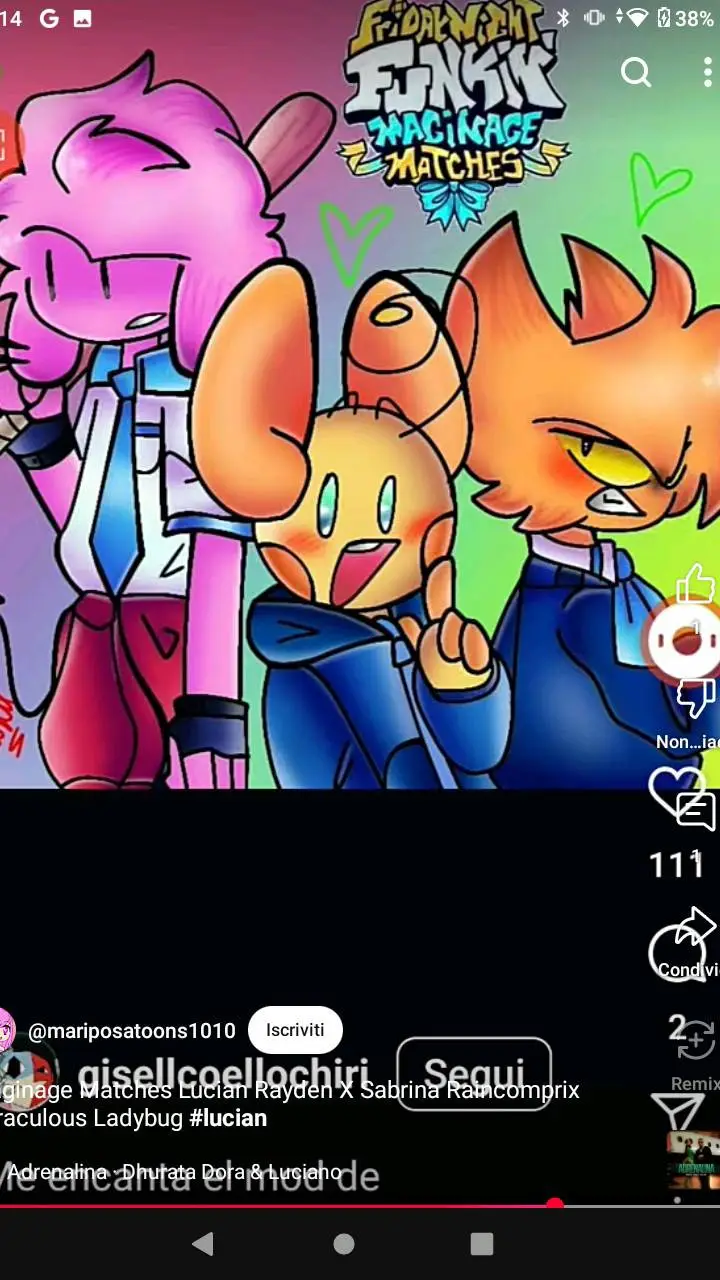 ai character: Maginage Matches background