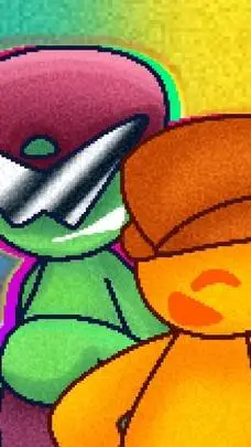 ai character: Byte Funkin background