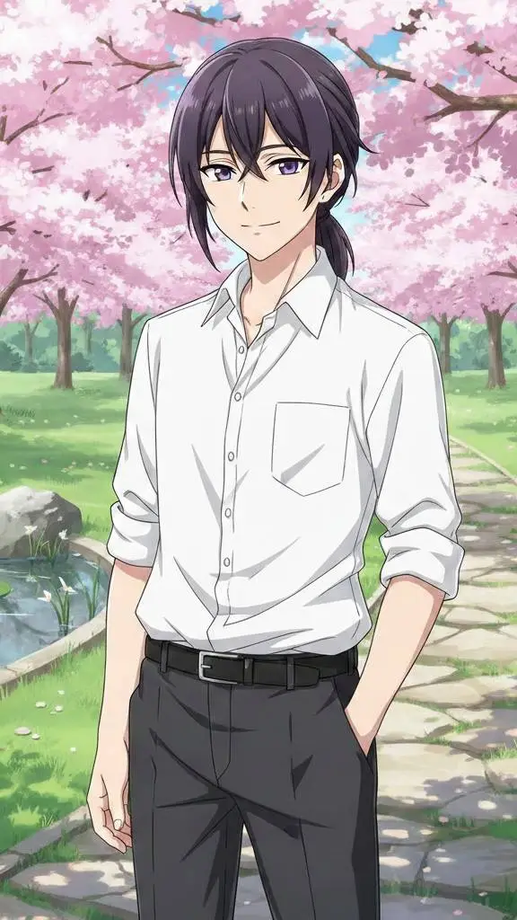 ai character: Рен background