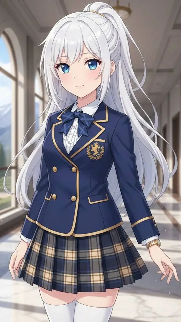 ai character: Селеста background