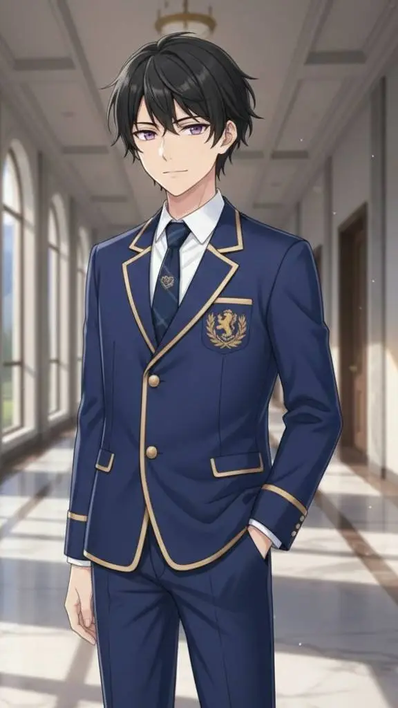 ai character: Алистер  background