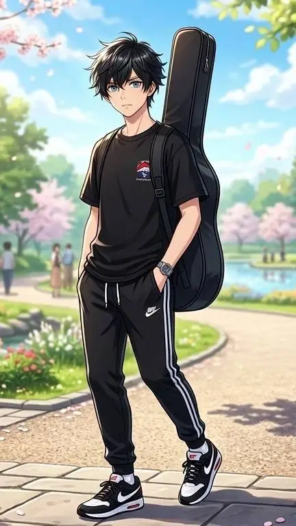 ai character: Рен background