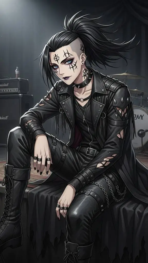 ai character: Рин background