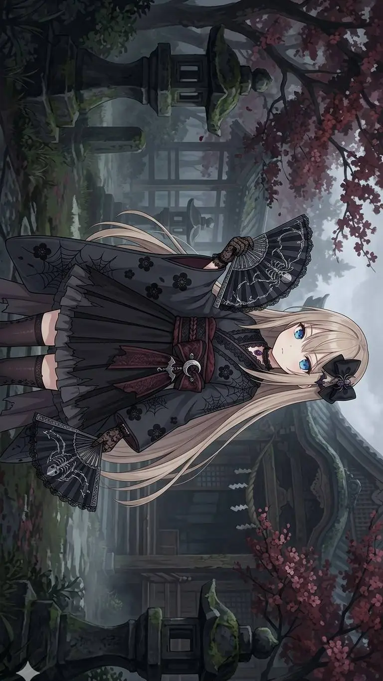 ai character: Кагари  background