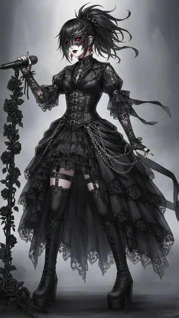 ai character: Эльенора  background