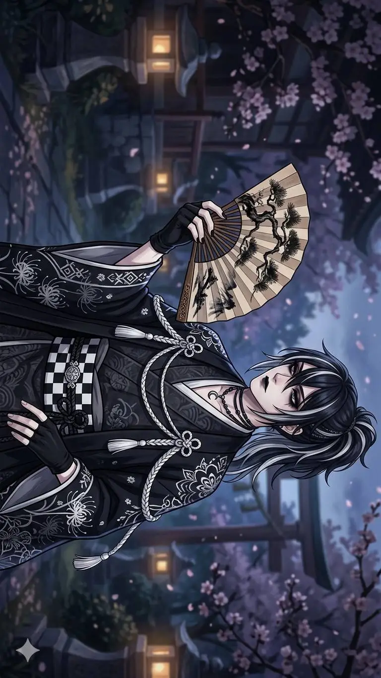 ai character: Куро background