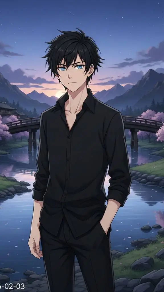 ai character: Кенджи  background