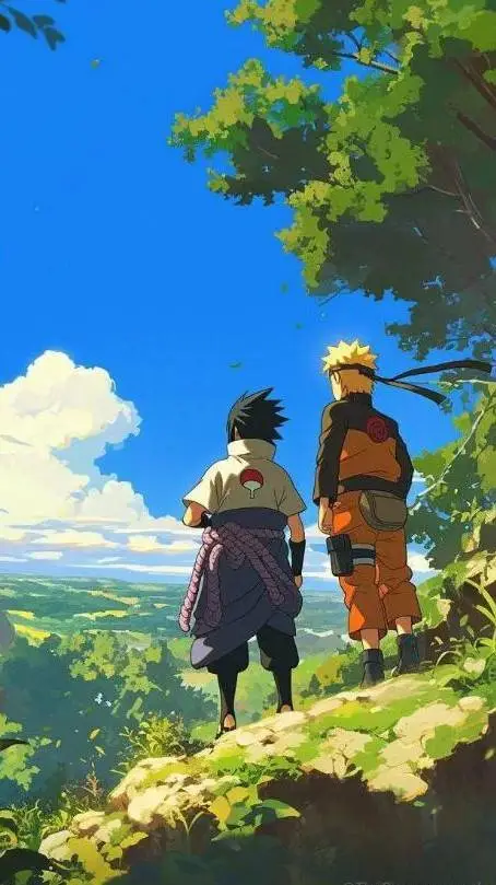 ai character: Naruto hate background