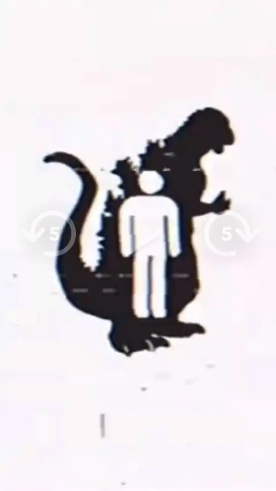 ai character: 1954 godzilla inci background