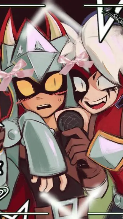 ai character: Lumi x Draco background