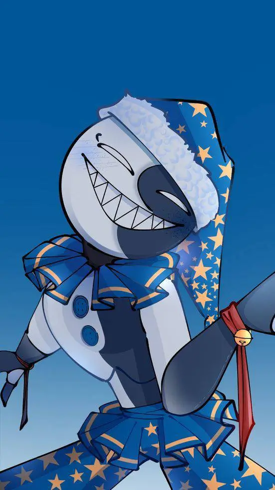 ai character: Moon drop/Луна background