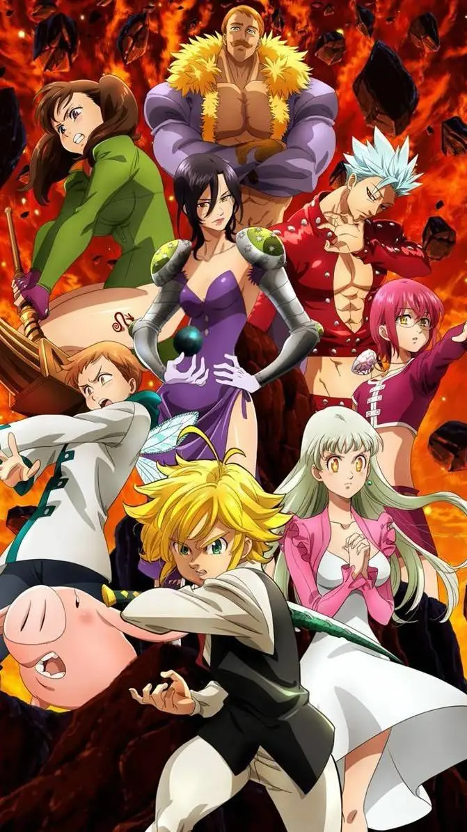 ai character: 7 Pecado capitais  background