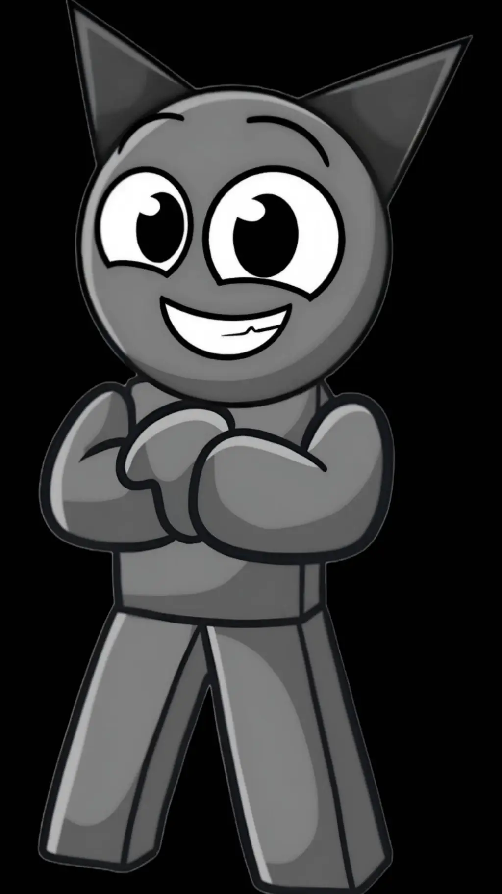ai character: Gray (SF) background