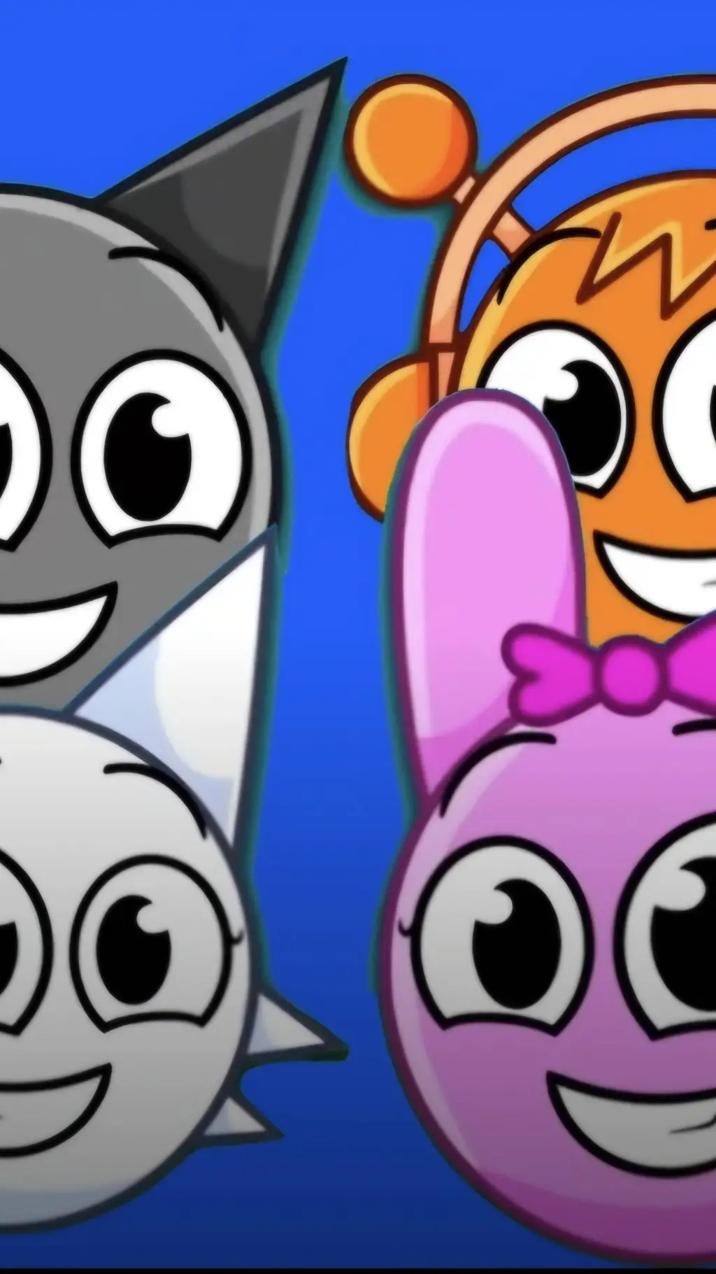 ai character: Sprunki Squad background
