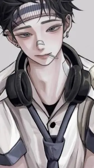 ai character: ♥︎David♡ background