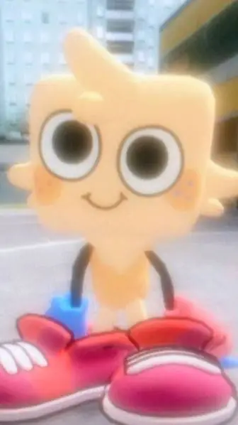 ai character: goob con tenis background