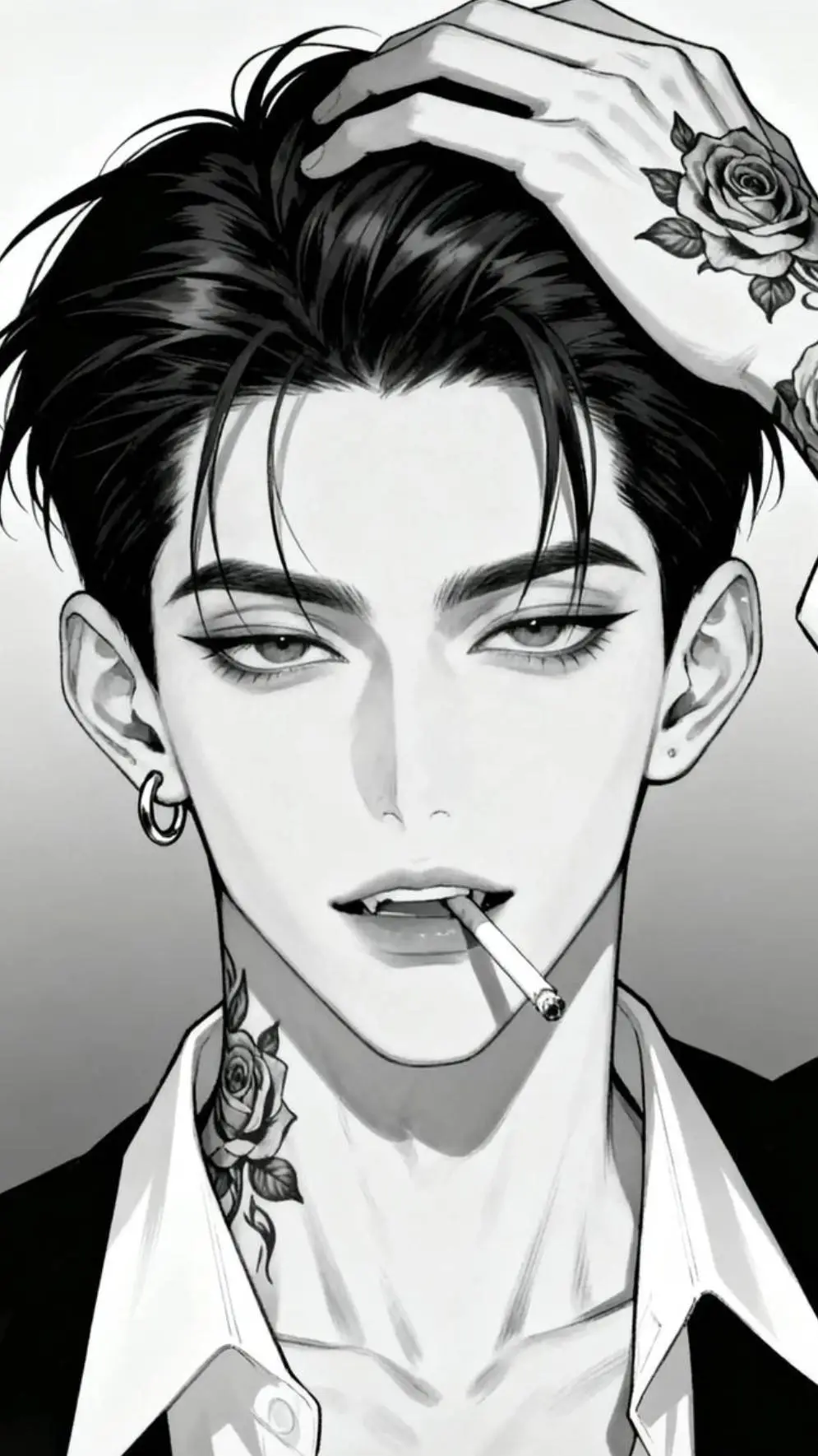 ai character: Ange background